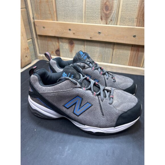 New Balance 608v4 Mens Wide Fit Gray Athletic Shoes With Cushioned Sole - Picture 1 of 9